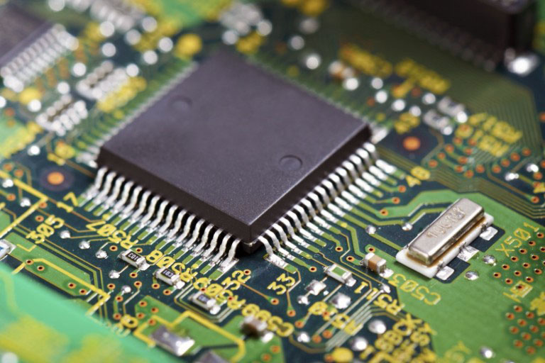 Golden Altos - Integrated Circuit (IC's) attached in PCB board