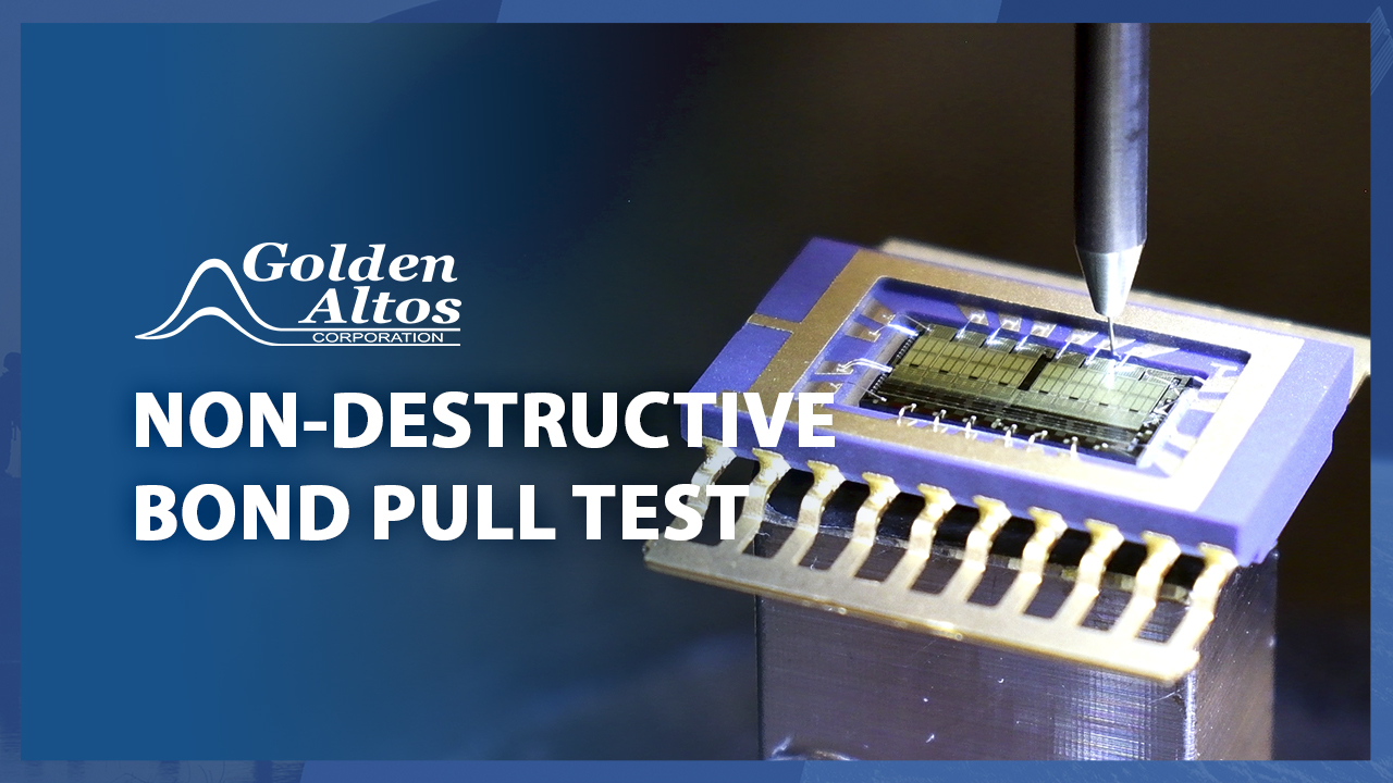 Non-Destructive Bond Pull Test